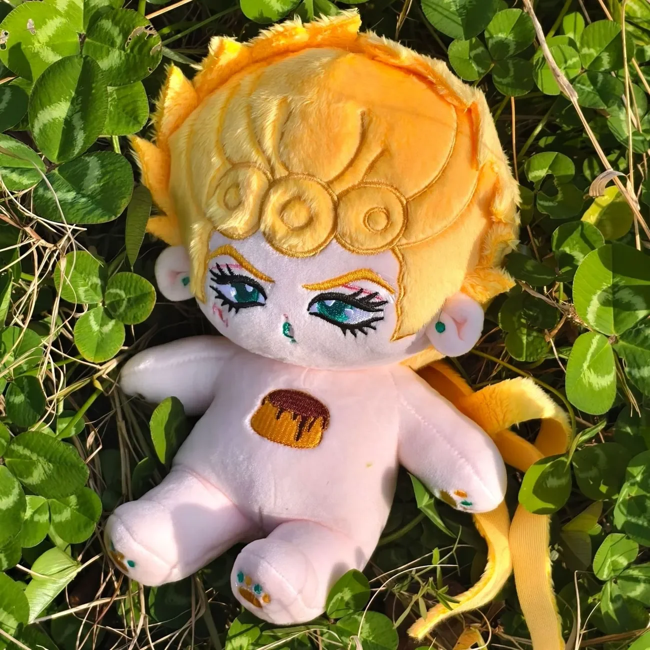 

Плюшевая фигурка Джорно Джованна из аниме «Невероятные приключения ДжоДжо», 20 см, с хлопковым телом, милые игрушки-подушки, подарки на день рождения