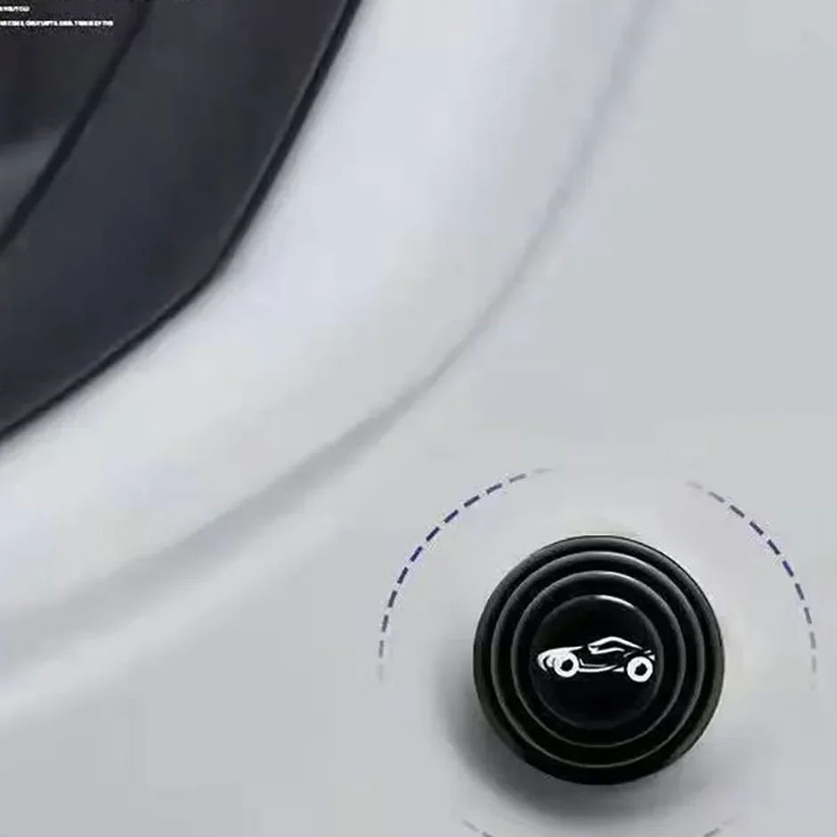 QXNY 10&20pcs Car Door Silicone Anti Shock Pad Universal Trunk Sound Insulation Thickening Cushion Stickers Anti Scratch Gaskets