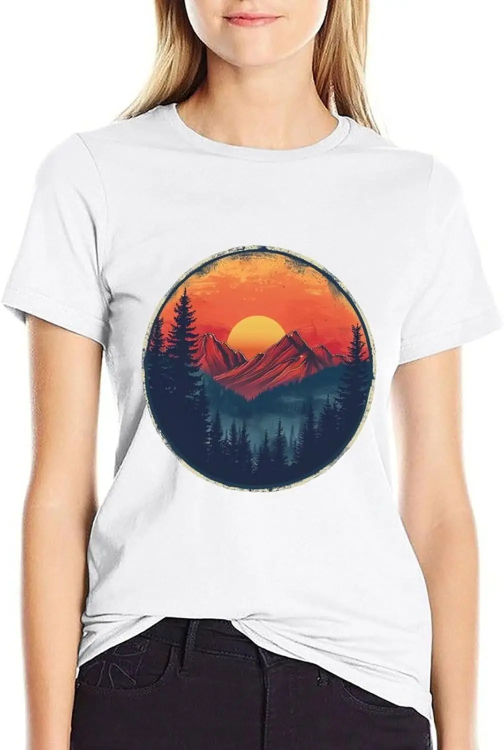 

Новая женская футболка больших размеров с принтом, повседневная свободная модная футболка с коротким рукавом, мягкая, удобная и дышащая, для спорта на открытом воздухе