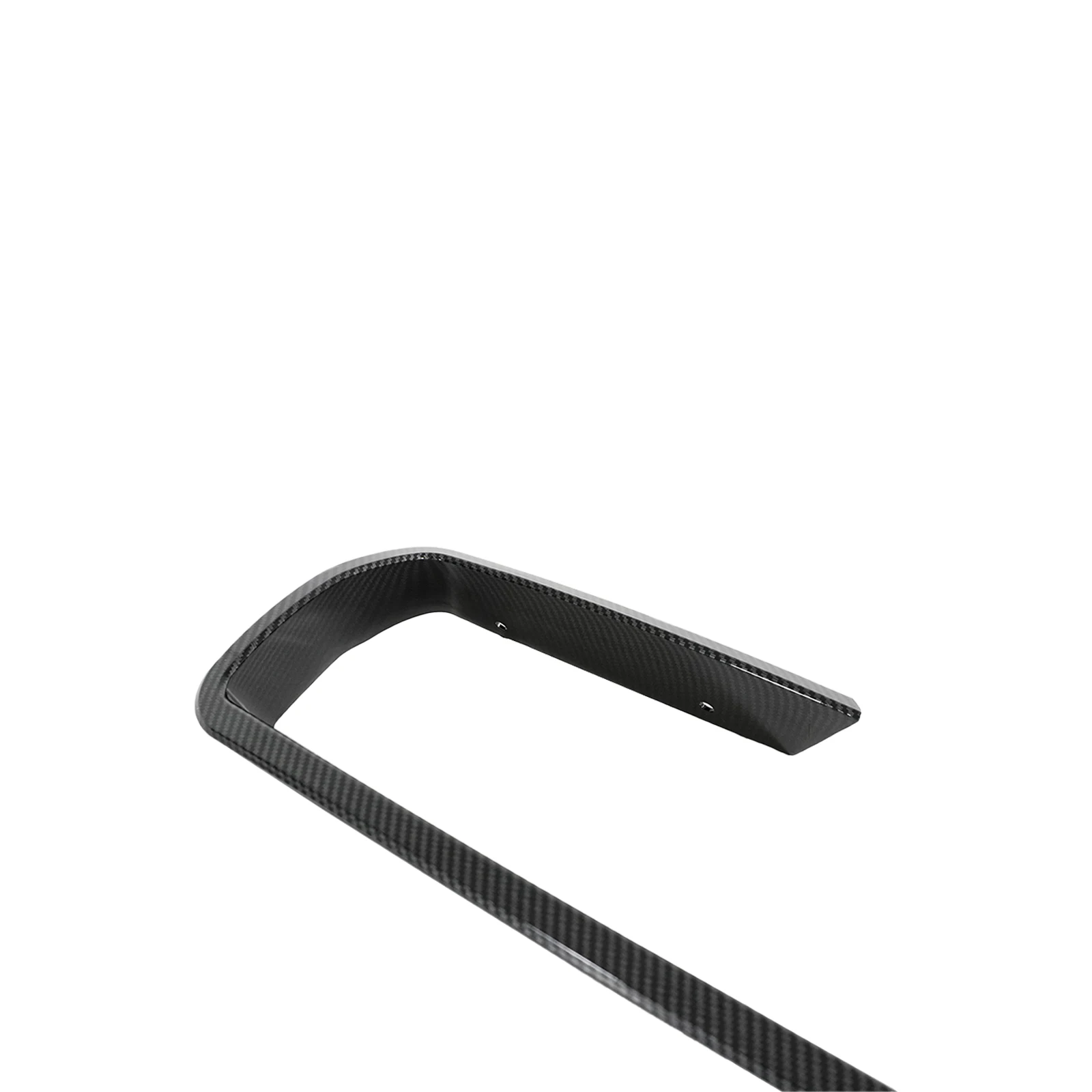 

Для Corvette C8 Stingray/Z51 2020+ Накладка на задний диффузор с воздуховодом, матовая черная, из углеродного волокна, с глянцевым черным покрытием, аксессуары