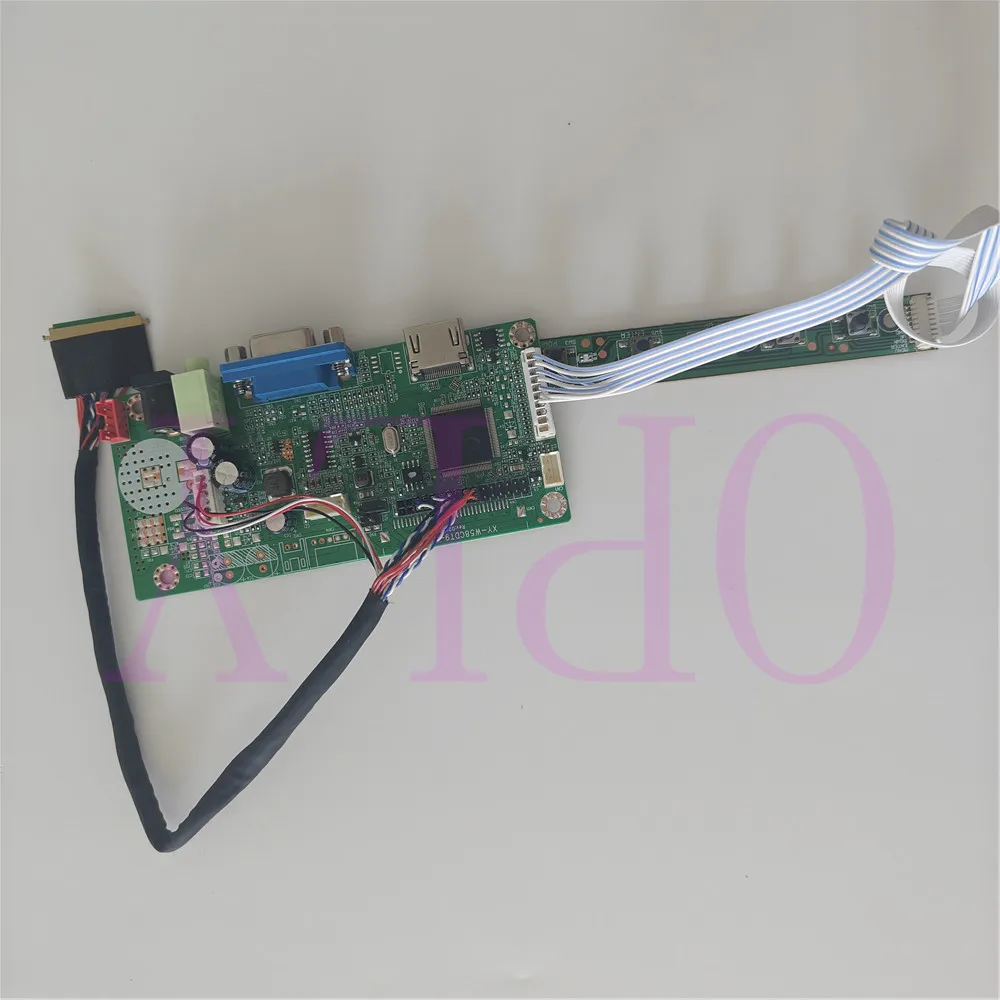 

Плата контроллера 58C для LTN156AT15-C01 LTN156AT15-W01 LTN156AT15 1366X768 Светодиодная панель Экран монитора HDMI-совместимый VGA