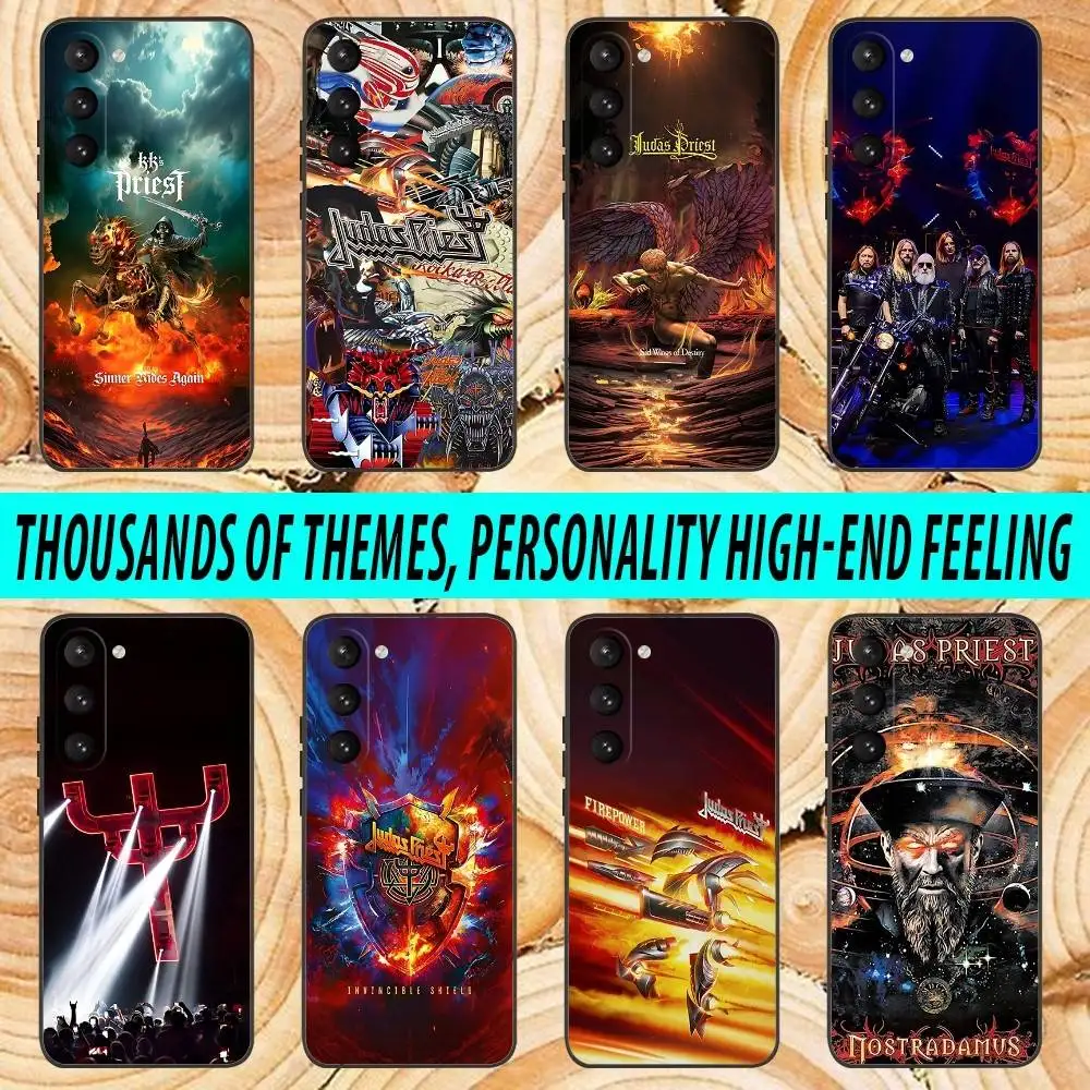 

Rock Band J-Judas P-Priest Phone Case For Samsung Galaxy A 91,80,73,72,71,53,52,51,22,5G Soft Black Cover