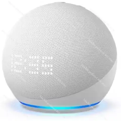 New Echo Dot (5th Generation, Released) with Clock | Smart Speaker with Clock and Alexa