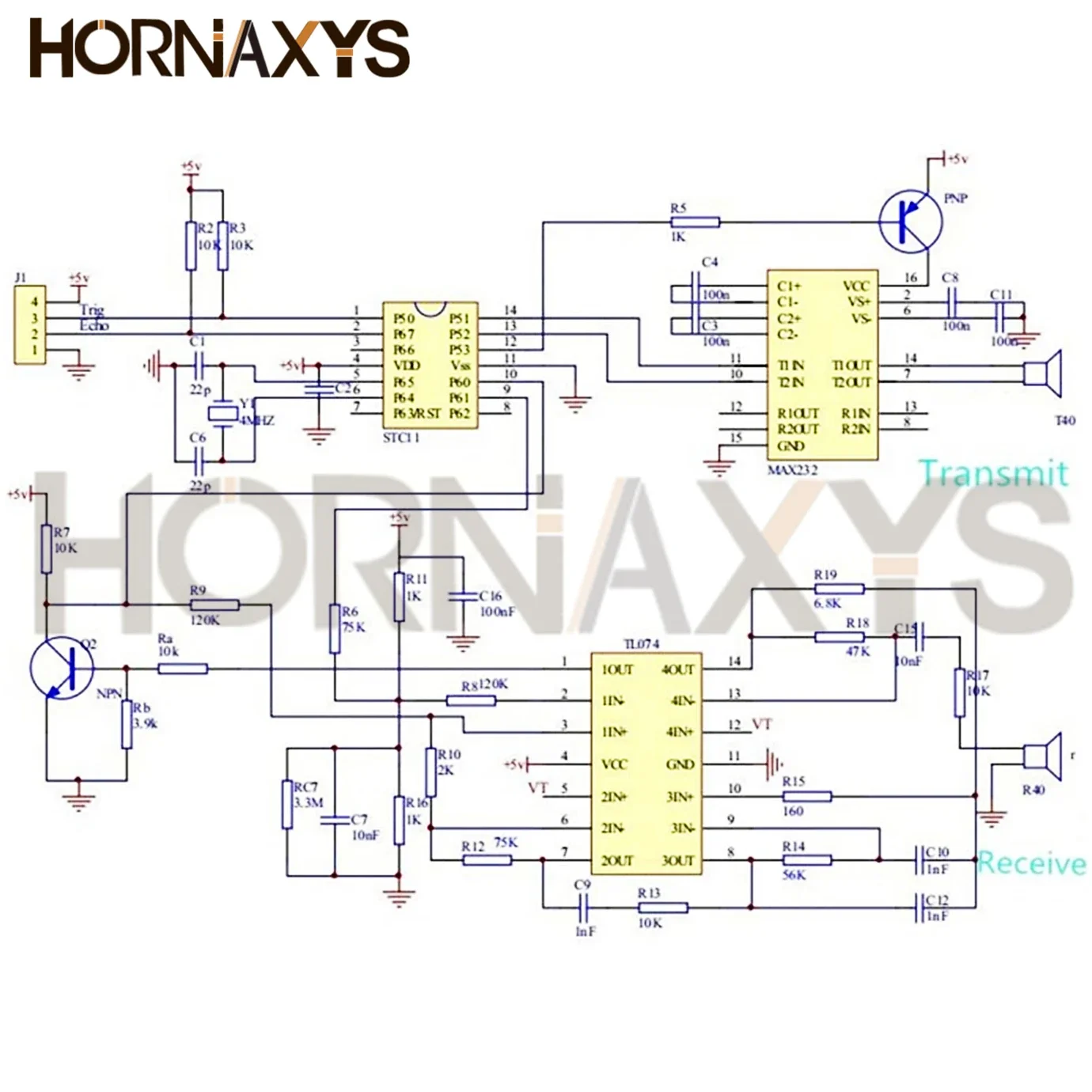 Ultrasônico HC-SR04 HCSR04 Um Detector De Ondas Mundiales Módulo De Rango HC SR04 Sensor De Distancia Para Arduino 3,3 V-5V