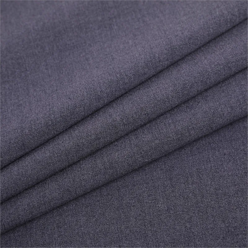 

Four-sided plain weave blended fabric for suits women's formal wear and professional elastic