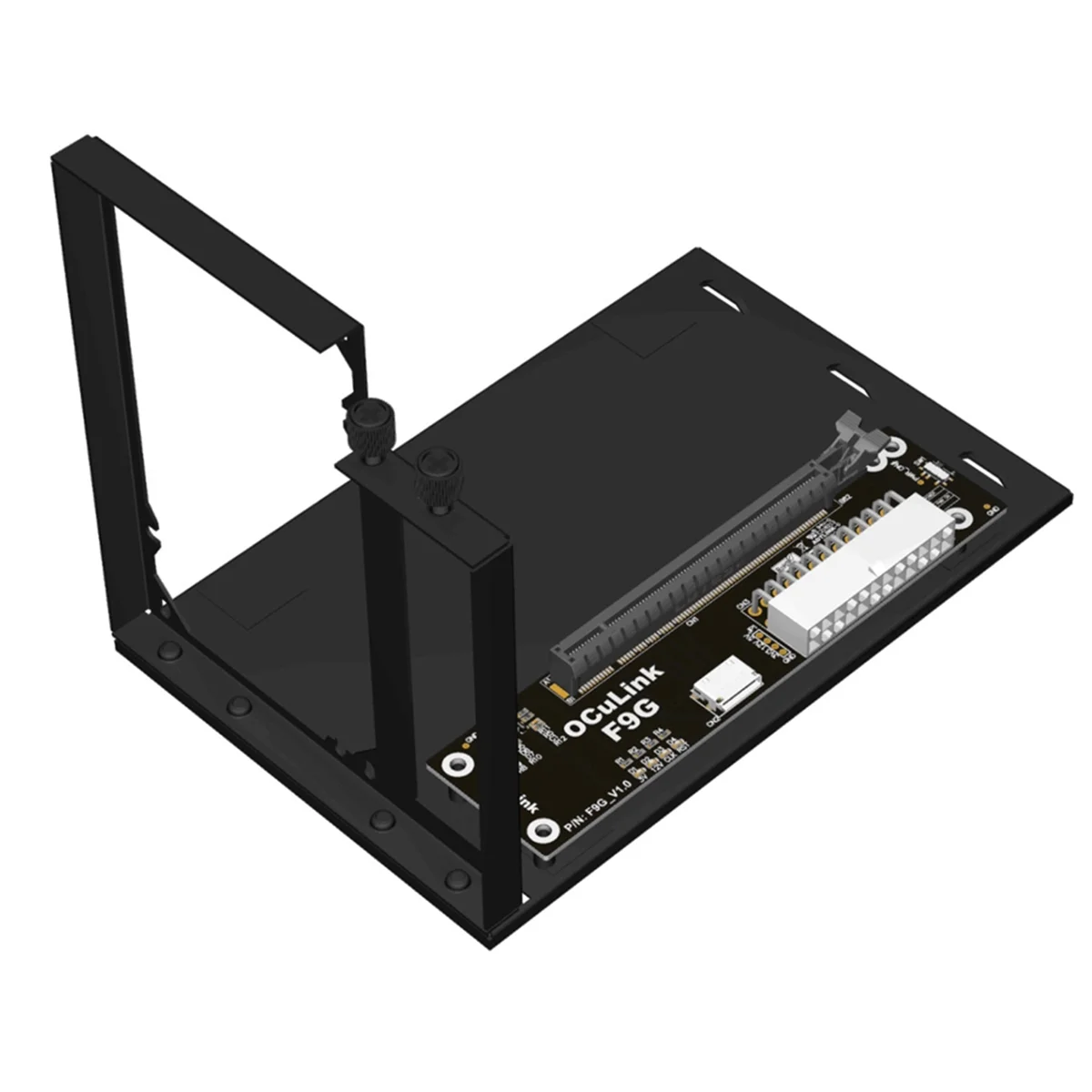 A56XQ F9G-F9934-BK7 OCuLink อินเทอร์เฟซภายนอกกราฟิกการ์ดขยาย Dock ชายชาย ATX ประเภท PCIe4.0 64Gbps 25 ซม.