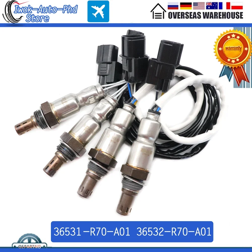 36531-R70-A01 36532-R70-A01 Upstream Downstream Air Fuel Ratio Lambda Oxygen Sensor for Honda Accord Odyssey Pilot Acura V6