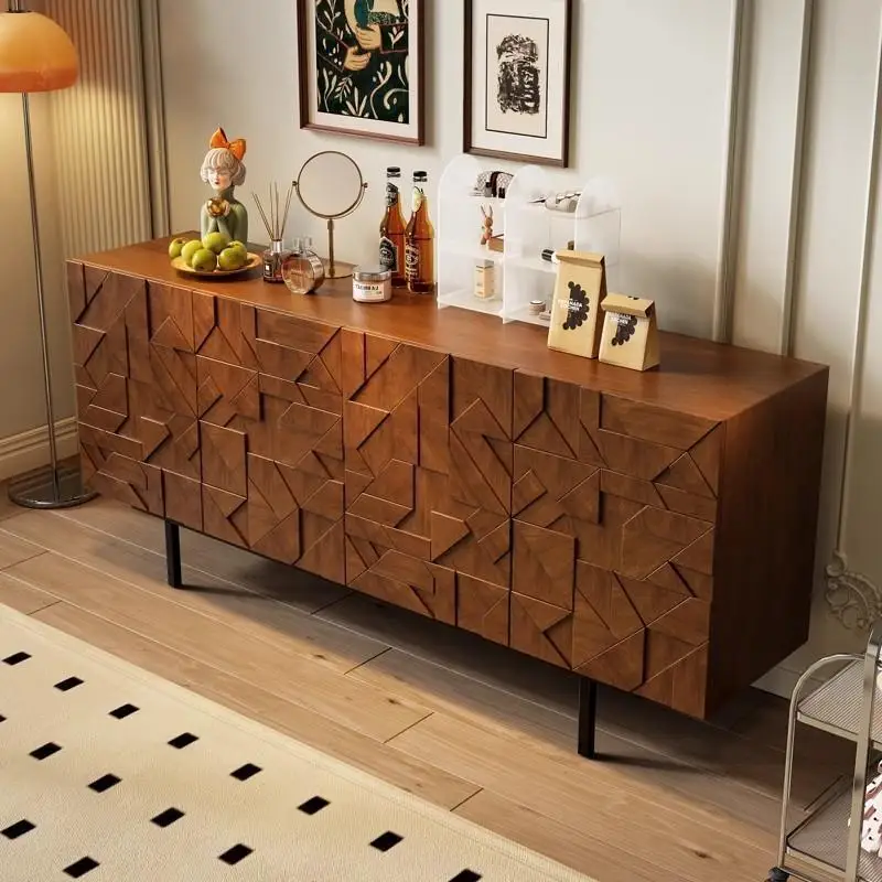 

# American Country Traditional Modern Wood Eco-Friendly Sideboard Living Room Dining Room Hallway Entryway Cabinet For Home