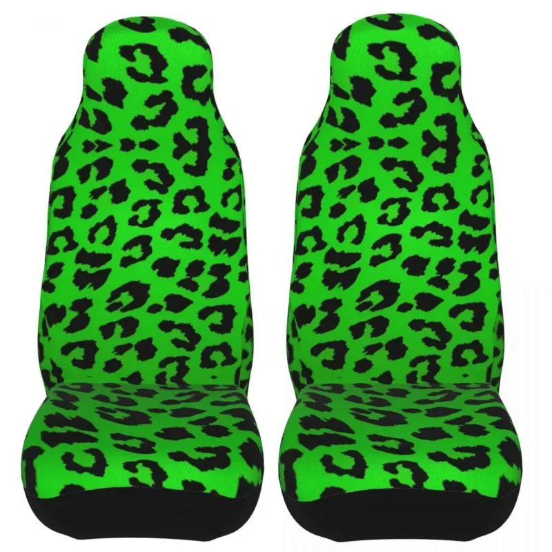 Leopard Universal Cover Four Seasons Travel Fur Cats Car Seat Cushion Polyester Hunting