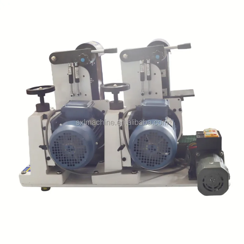 

150mm Small Movable Flat Sand Belt Sanding Machine Metal Polishing Equipment with Conveyor Belt