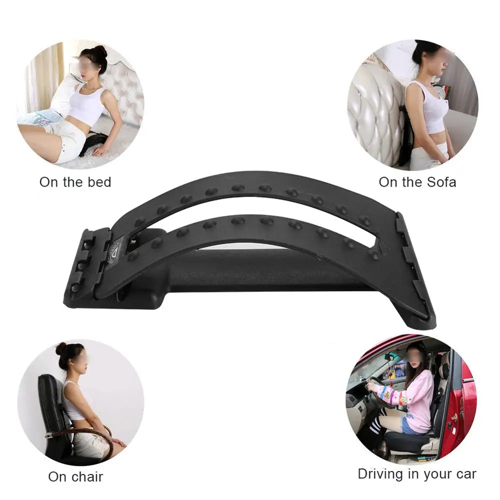 Adjustable Spine Soothing Frame Multi-layer Back Support Massage Lumbar Pain Relief Correction Scoliosis Home Health Equipment