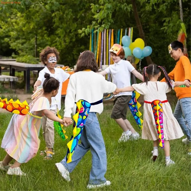 할로윈 코스프레 테마 파티 어린이 공룡 테일 의상 액세서리 Q5WE