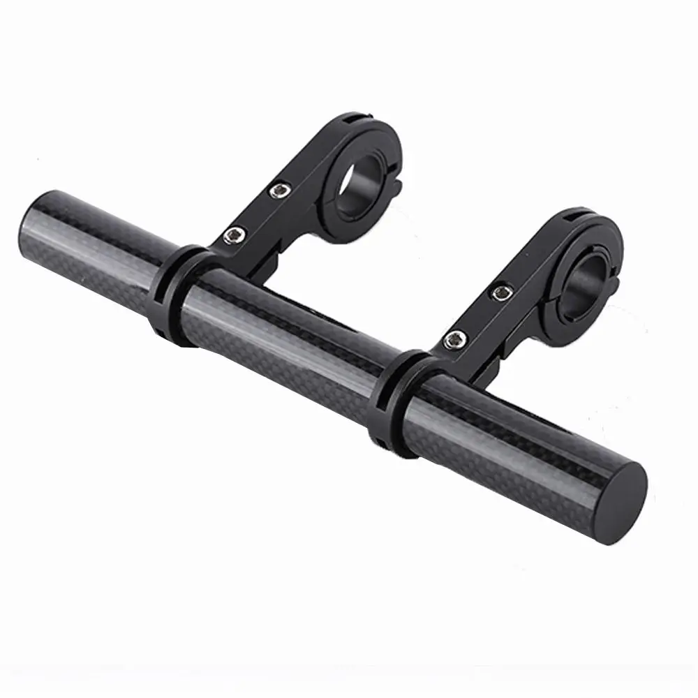 10/20/25cm Bicycle Handlebar Extender Holder Lamp Rack Scooter Handlebar Extended Bracket Bicycle Accessory Alloy