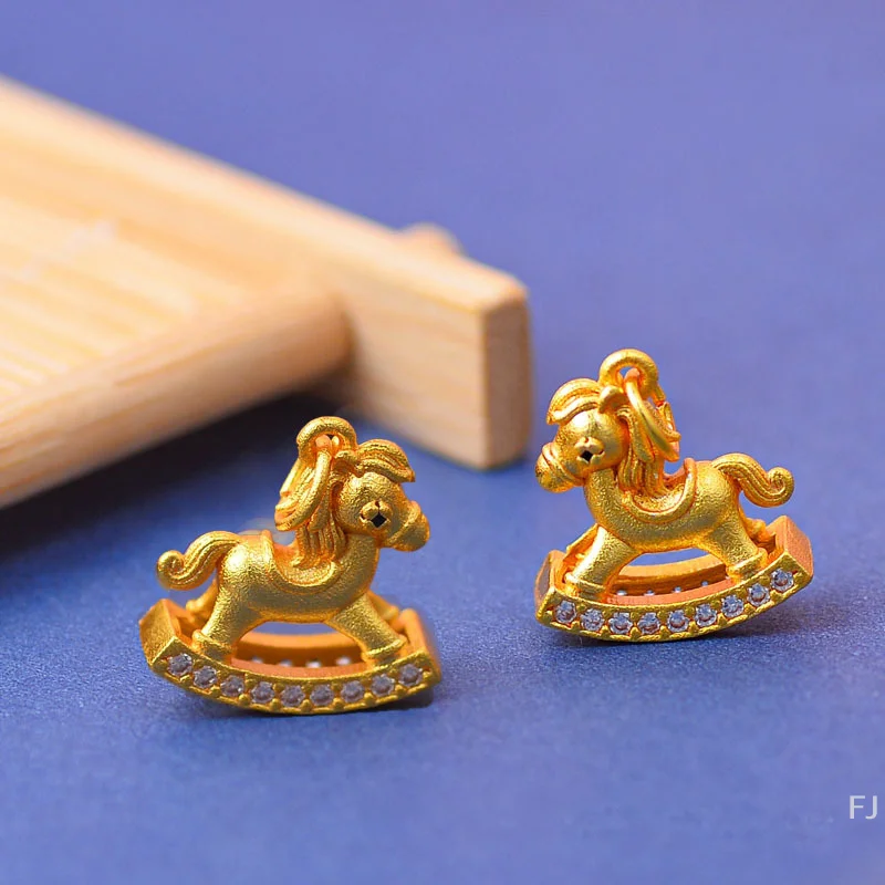 

[YU]Horse Year Series Spacer Bead Pendant Zodiac Horse Bracelet Accessories