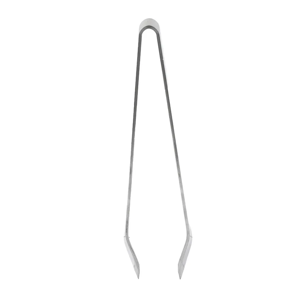 Precision Silver Fish Bone Tweezer Stainless Steel Length 11cm Fish Bone Remover Fish Bone Puller Seafood Deboning