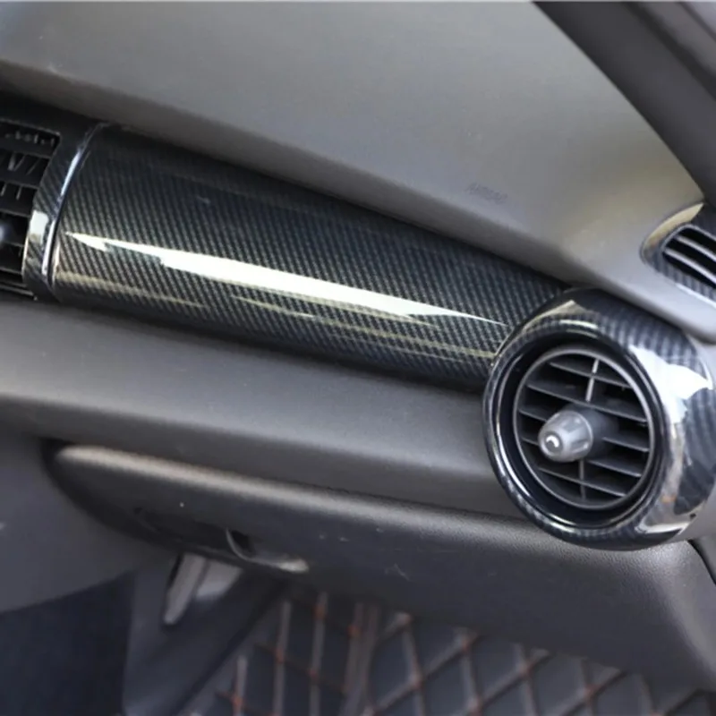 

Накладка на панель приборов из карбона для MINI Cooper F55 F56 One 3-дверный 2014-2021