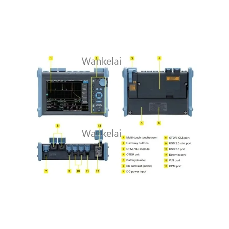 Meter 38dB/36dB Fiber Testing Machine  AQ7280 OTDR PRICE