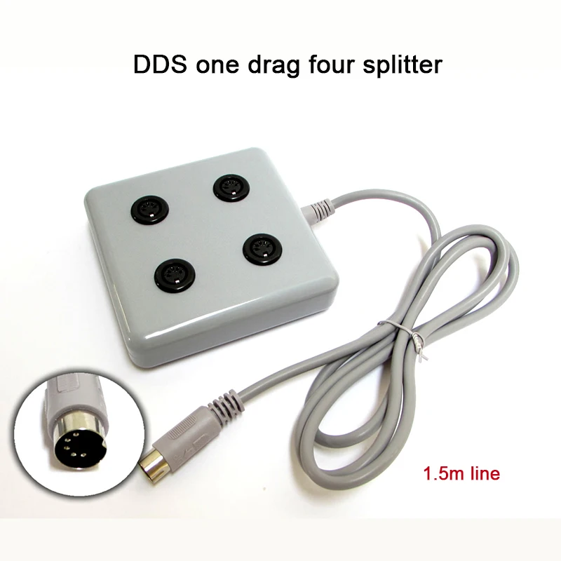 DDS Beauty Massager Extension Base 5P Five-hole One-to-four Socket Base Extender Splitter