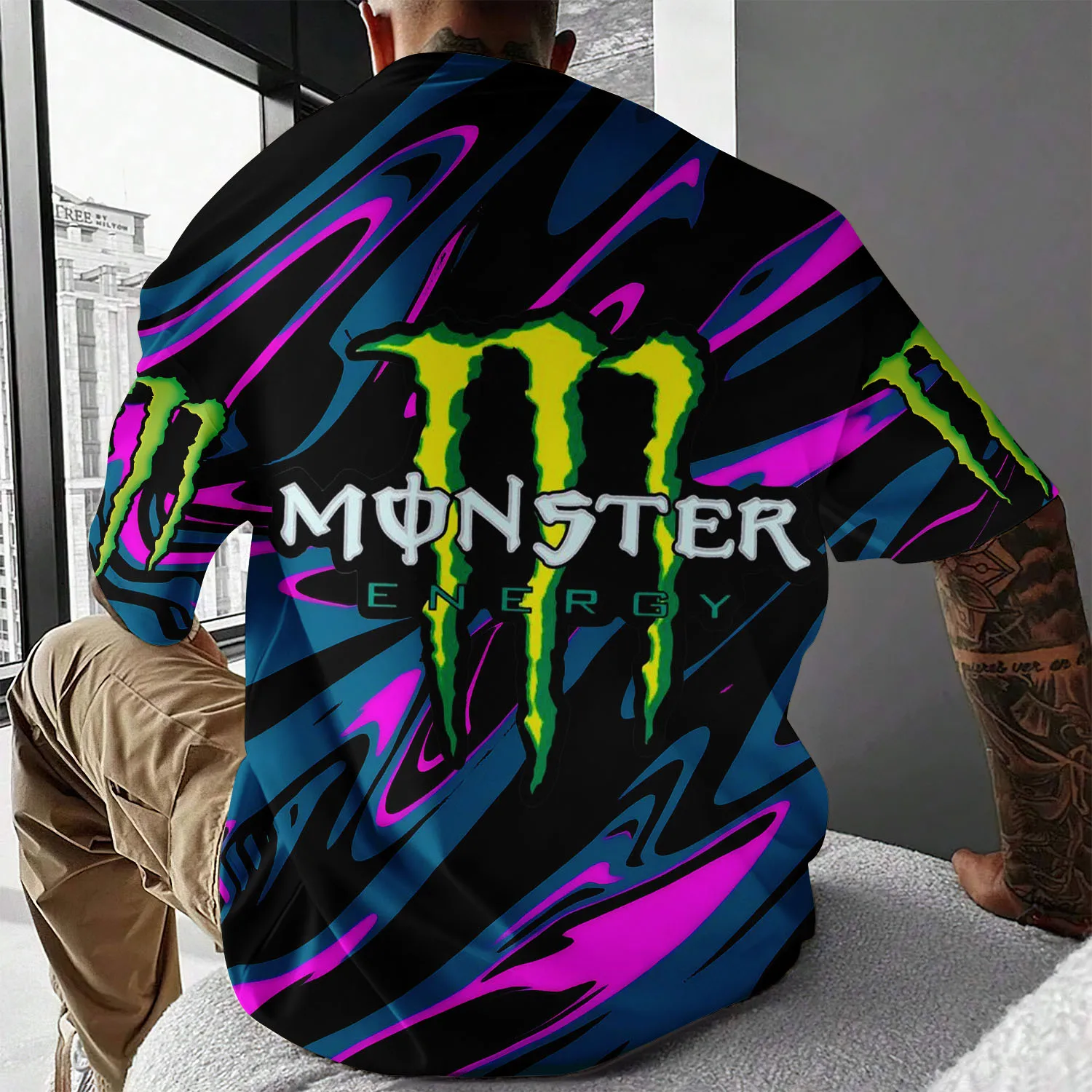 Men's Shirts F1 Racing T-shirt 3d Printing Cycling Sports Outdoor Downhill Bicycle Round Neck T-shirts Y2k Funny Luxury Brands