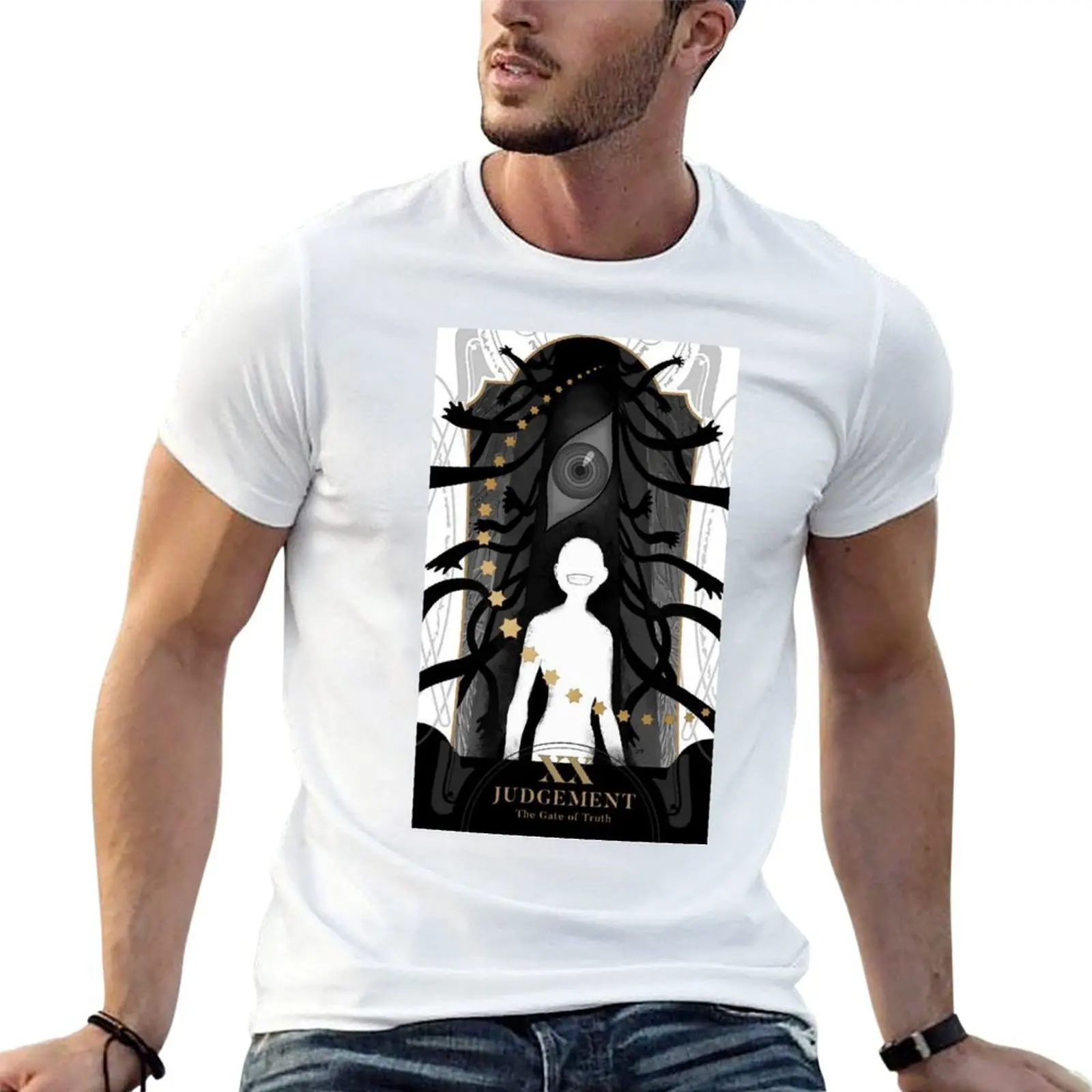 Fullmetal Alchemist Brotherhood - Gate of Truth T-Shirt luxury designer blanks T-shirts for men cotton