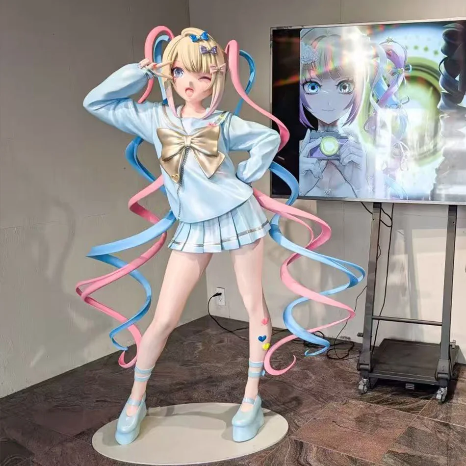 NEEDY STREAMER OVERLOAD OMG kawaii chan Anime Girl Figure Ame-chan Action Figure Super Ten-Chan Figures Model Doll Toy Gift