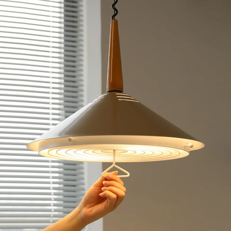 Modern Adjustable Retractable Showcase Pendant Lights Bedroom Parlor Kitchen Restaurant Study Creative Decoration Hanging Lamps
