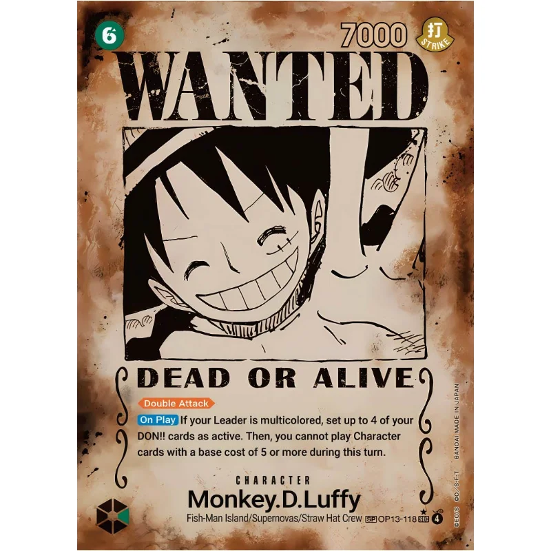 Diy One Piece Wanted Poster Japanese Sets Luffy Ace Sabo Roger
