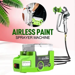 1.7L Airless Paint Sprayer Machine Portable Electric Spray Gun Household High Power Paint Sprayer Airbrush With Lithium Battery