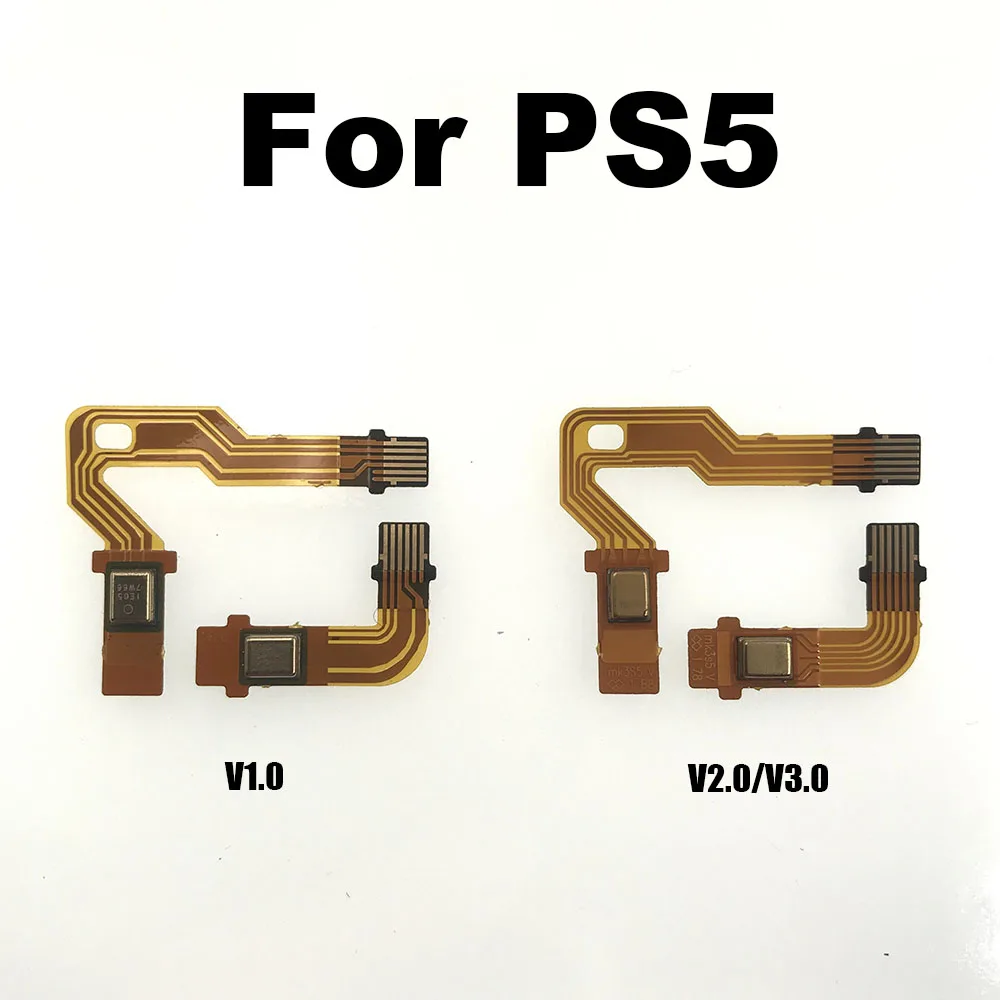 For PS5 V1 V2 V3 Wireless Controller Microphone Flex Cable For PS5 Dual Sense Ribbon Cables With Microphone