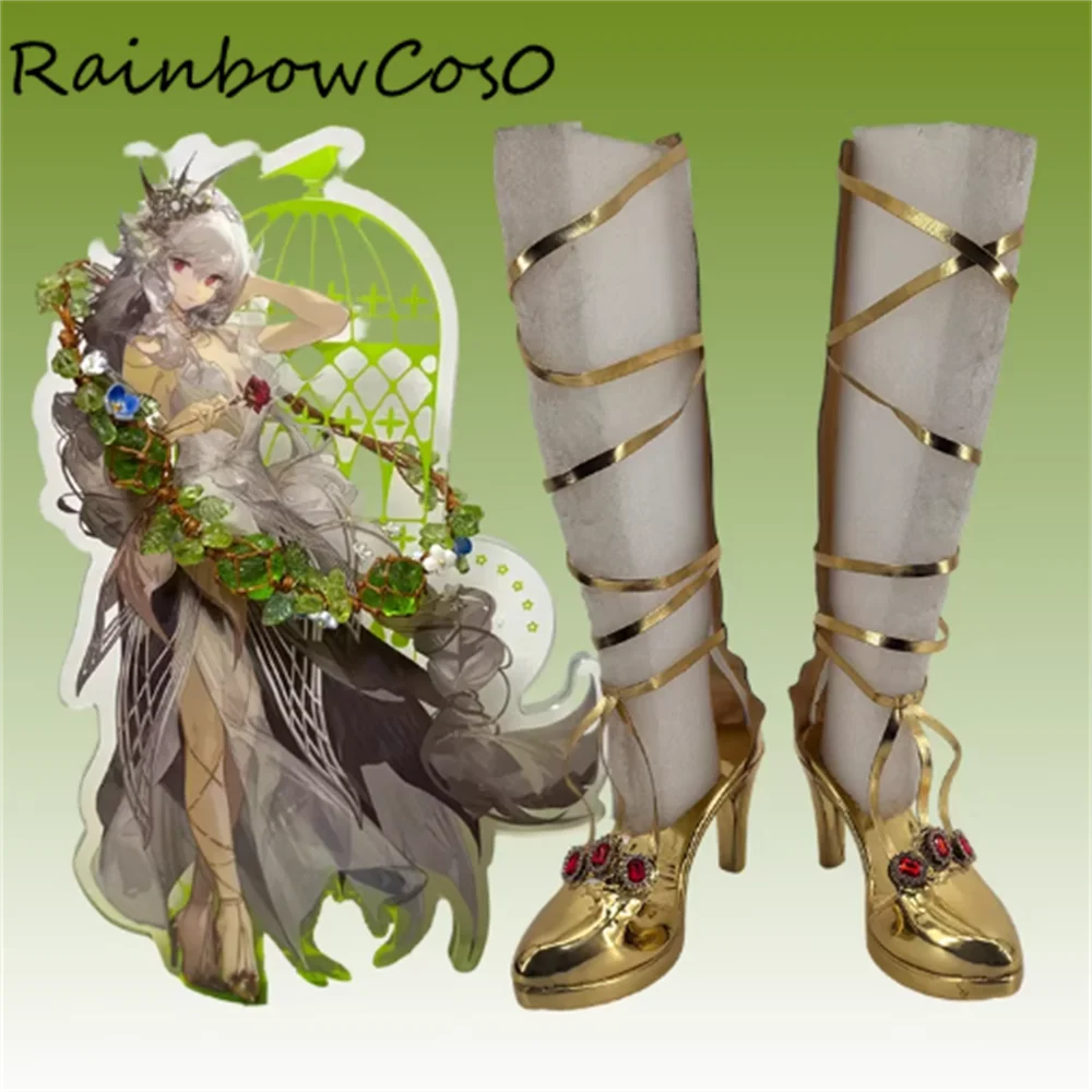 

Spectre Arknights Обувь для косплея Сапоги Игра Аниме Хэллоуин Рождество РадугаCos0 W5535