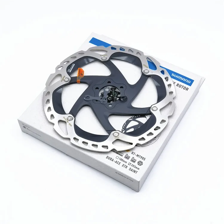 Shimano-xtrシリーズディスクブレーキローター、6ボルト、アイス