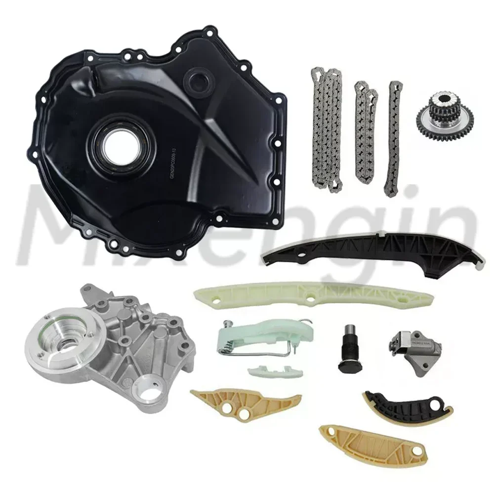 Engine Parts Timing Chain Kit Water Pump For 1.8 2.0 L L4 TFSI TSI Fit AUDI A3 A4 A5 SEAT ALHAMBRA SKODA Volkswagen BEETLE CC B7