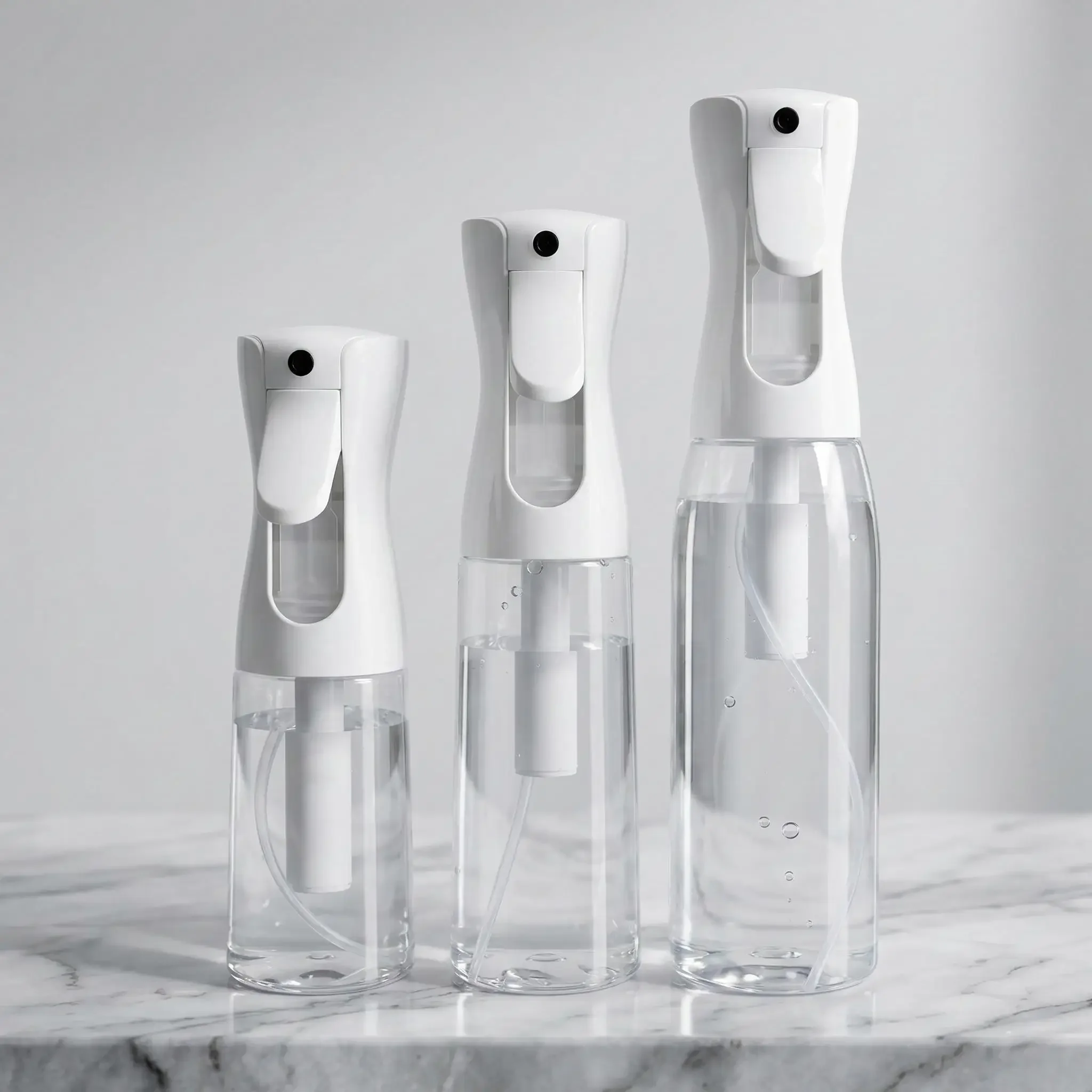 High Pressure Continuous Mist Spray Bottle for Hair Care Makeup Water Replenishing Separate Press Bottle Mist Spray Bottle