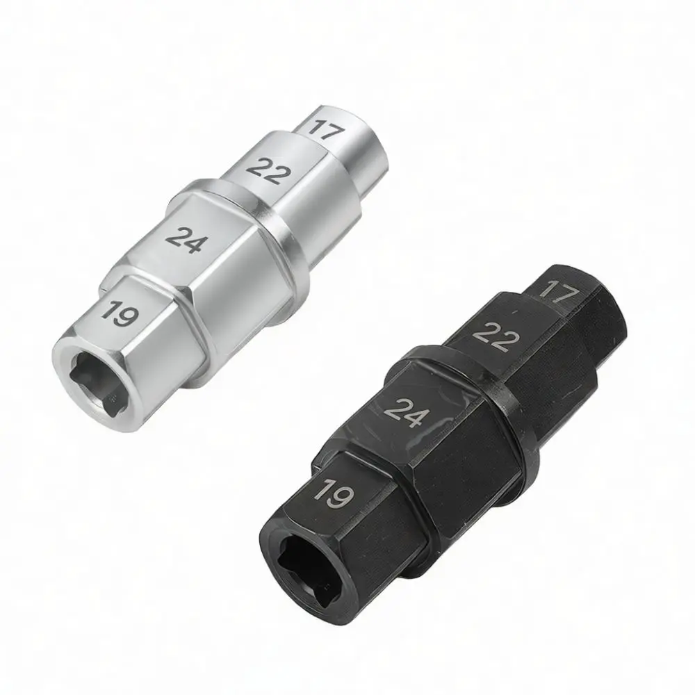 Professional Motorcycle Spindle Socket Wrench Front Wheel Tool Hexagon Sleeve High Carbon Steel For Bike Maintenance