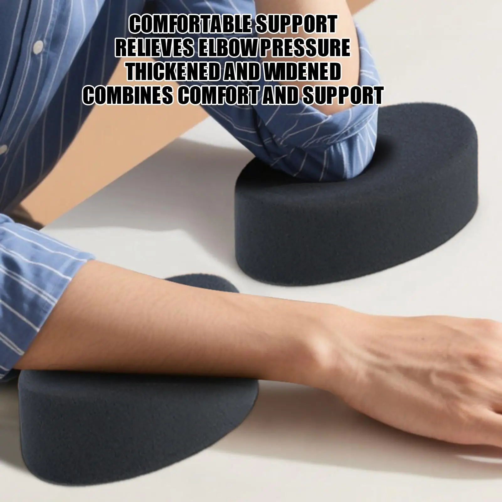 Ergonomic Wrist Rest Pad Ergonomic Wrist Elbow Rest Pad for Desk with Memory Foam Comfortable Memory Foam Tables Desktop Support