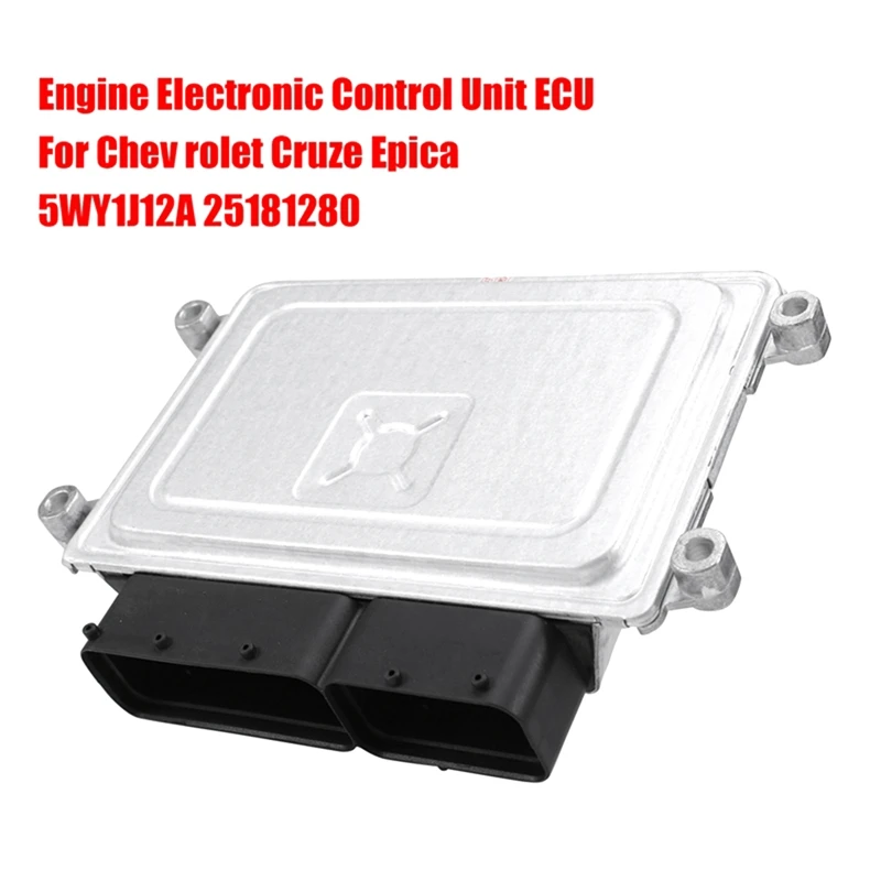 For Chevrolet Cruze Epica Engine Computer Board Electronic Control Unit ECU 5WY1J12A 25181280 Car Replacement Parts Accessories