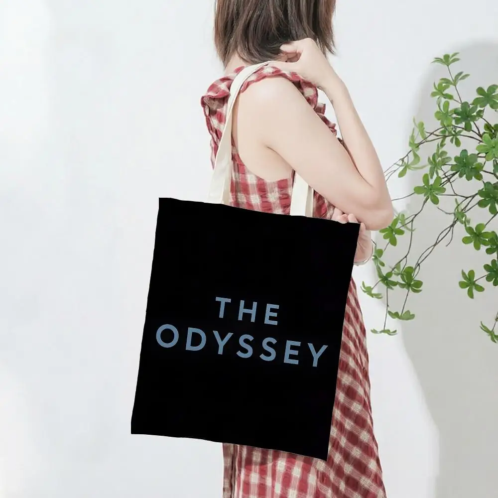 epic movie The Odyssey Storage Bags Lightweight Printed Canvas Bag Portable Daily Shopping Shoulder Bag