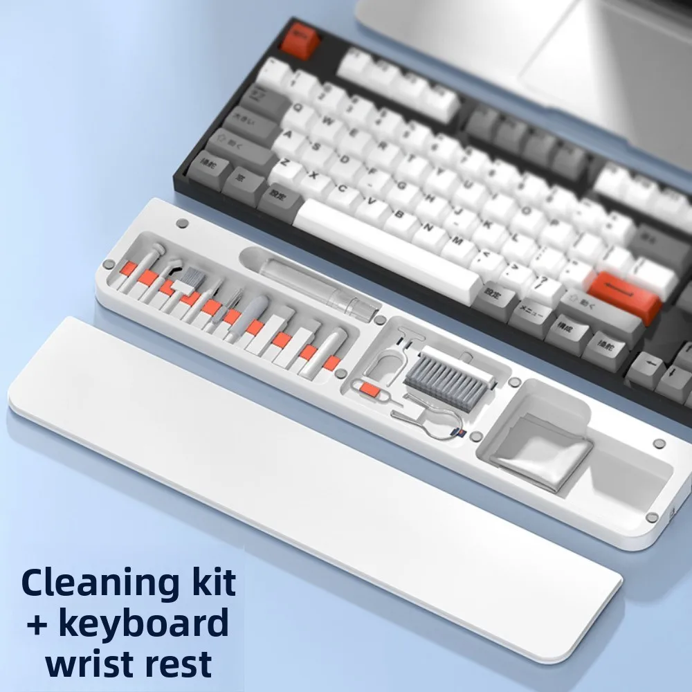 

Wrist Pad Computer Cleaning Tools Soft Foam Keycap Puller Keyboard Cleaner Kit Brush Multipurpose Earphone Clean Brush Set