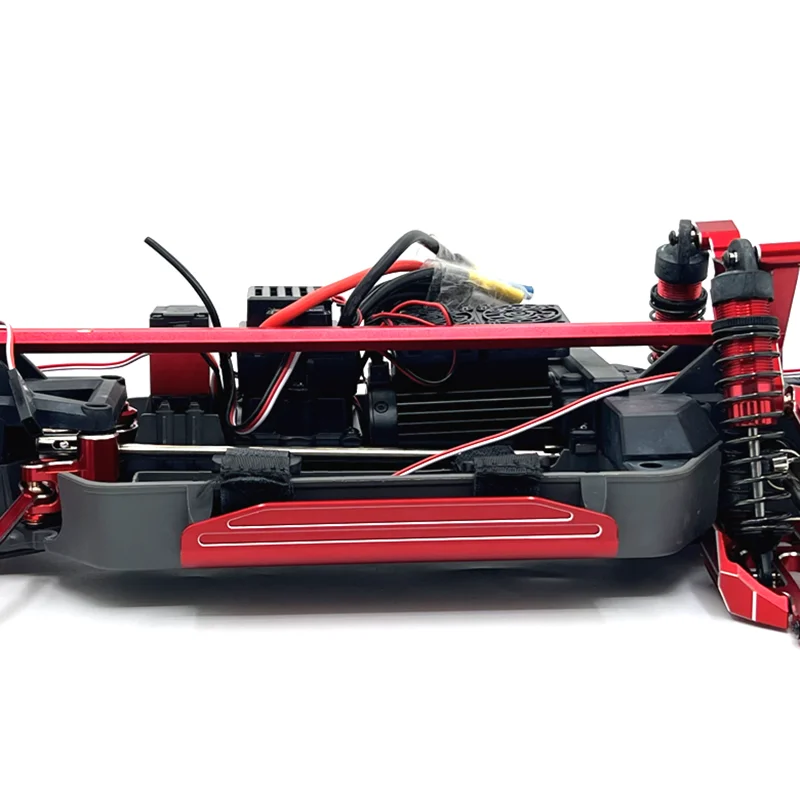 Left and Right Edge Protection for Hyper GO MJX 1/10 10208 Accessories Metal Upgrade Parts Kit Rc Model Crawler Car Truck Buggy