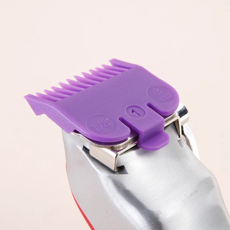 مشط تحديد الألوان، مشط بلاستيكي شفاف، مشط تصفيف الشعر