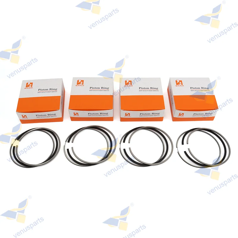 

4TNE98 4D98E Piston Ring 4TNV98 4-Cylinders 98mm Engine STD YM129903-22050 98*2HK+2+3mm For Yanmar