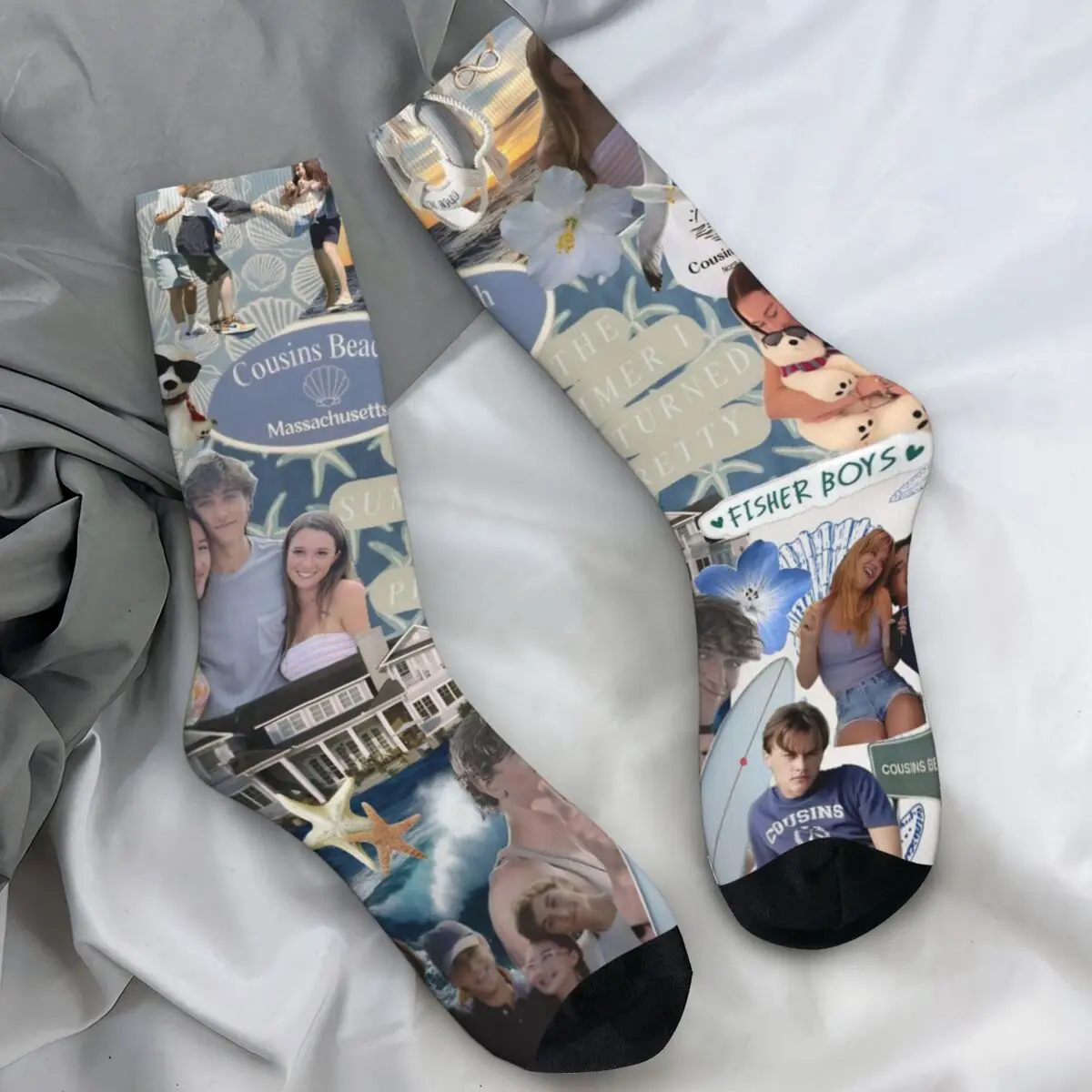 TSITP الصيف تحولت جوارب جميلة كونراد فيشر العصرية جوارب الرجال لينة تنفس تسلق الجوارب الشتاء المضادة للانزلاق الجوارب