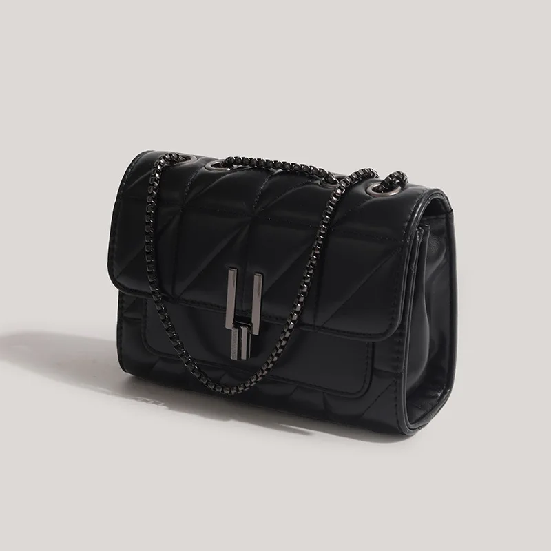 

Diamond Chain Small Square Shoulder Bag for Women 2025 New Retro Crossbody Mobile Phone Bag Fashionable and Versatile Handbag