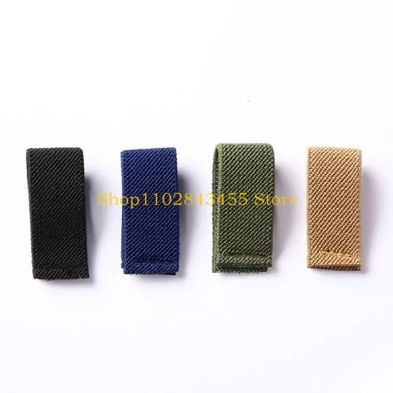 49MC 5pcs Creatively Nylon Belt Loop for Waist Belt DIY Components Casual Heavy Rock Waist Belt Loop for Adult Unisex