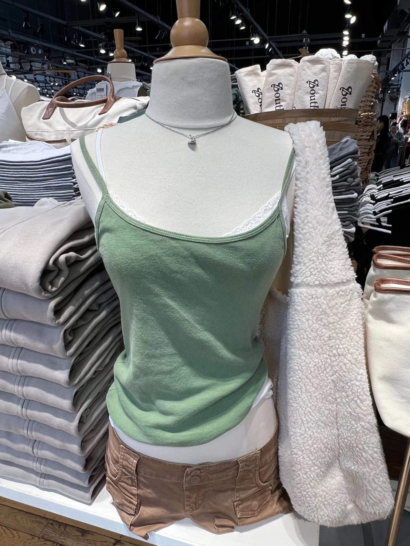 New Green Slim Tank Top for Woman Summer Solid Simple Basic Crop Tops Female Casual Vintage Sweet Preppy Style All-match Camis