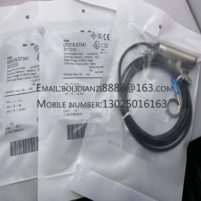 Nieuwe naderingsschakelaarsensor 1066572   GRS18-D1341 Op voorraad