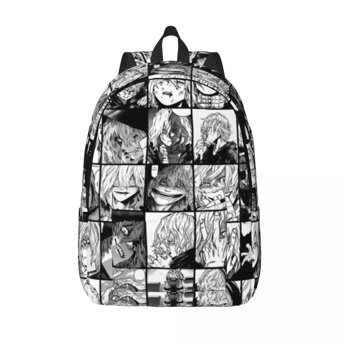 

Shiga Raki Collage Backpack Anime Sport Backpacks Male Cool High School Bags High Quality Lightweight Rucksack Christmas Gift