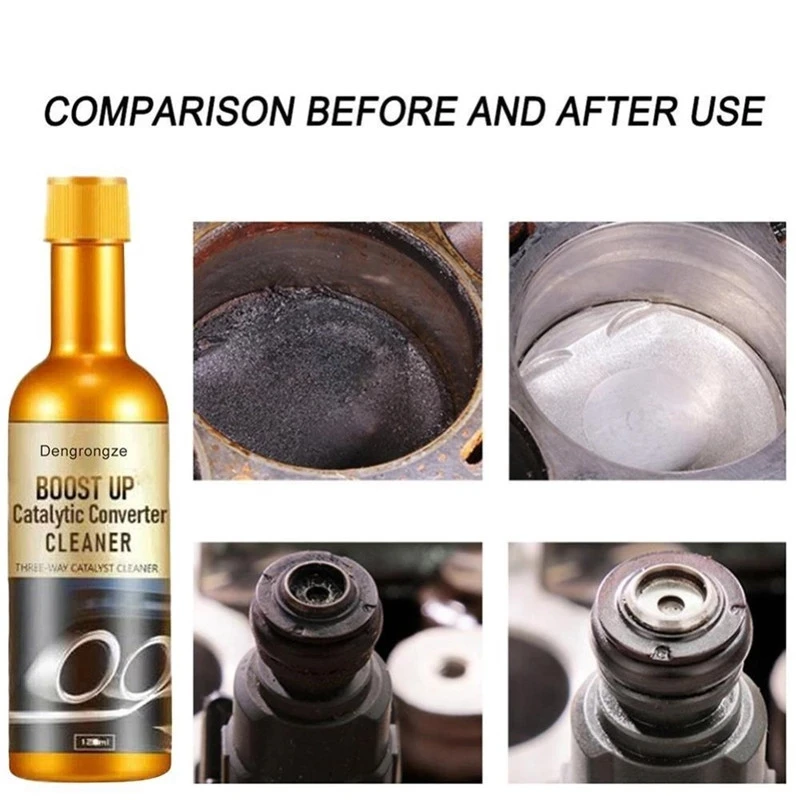 120ml Car Engine Wear Repair Agent Reduce Fuel Consumption Gasoline Diesel Oil Additive Engine Cleaner Catalytic Converter