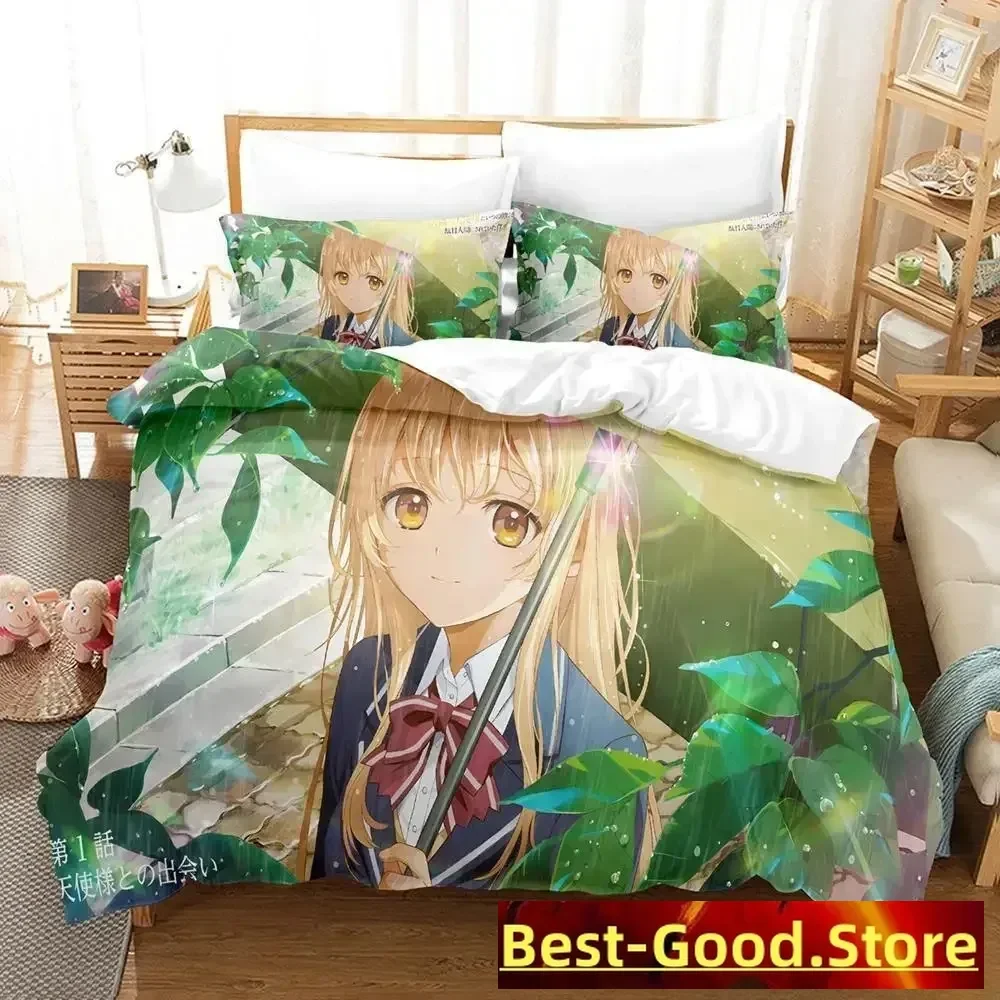 

2024 The Angel Next Door Spoils Me Rotten Bedding Set Single Twin Full Queen King Size Bed Set Adult Kid Bedroom Duvet cover Set