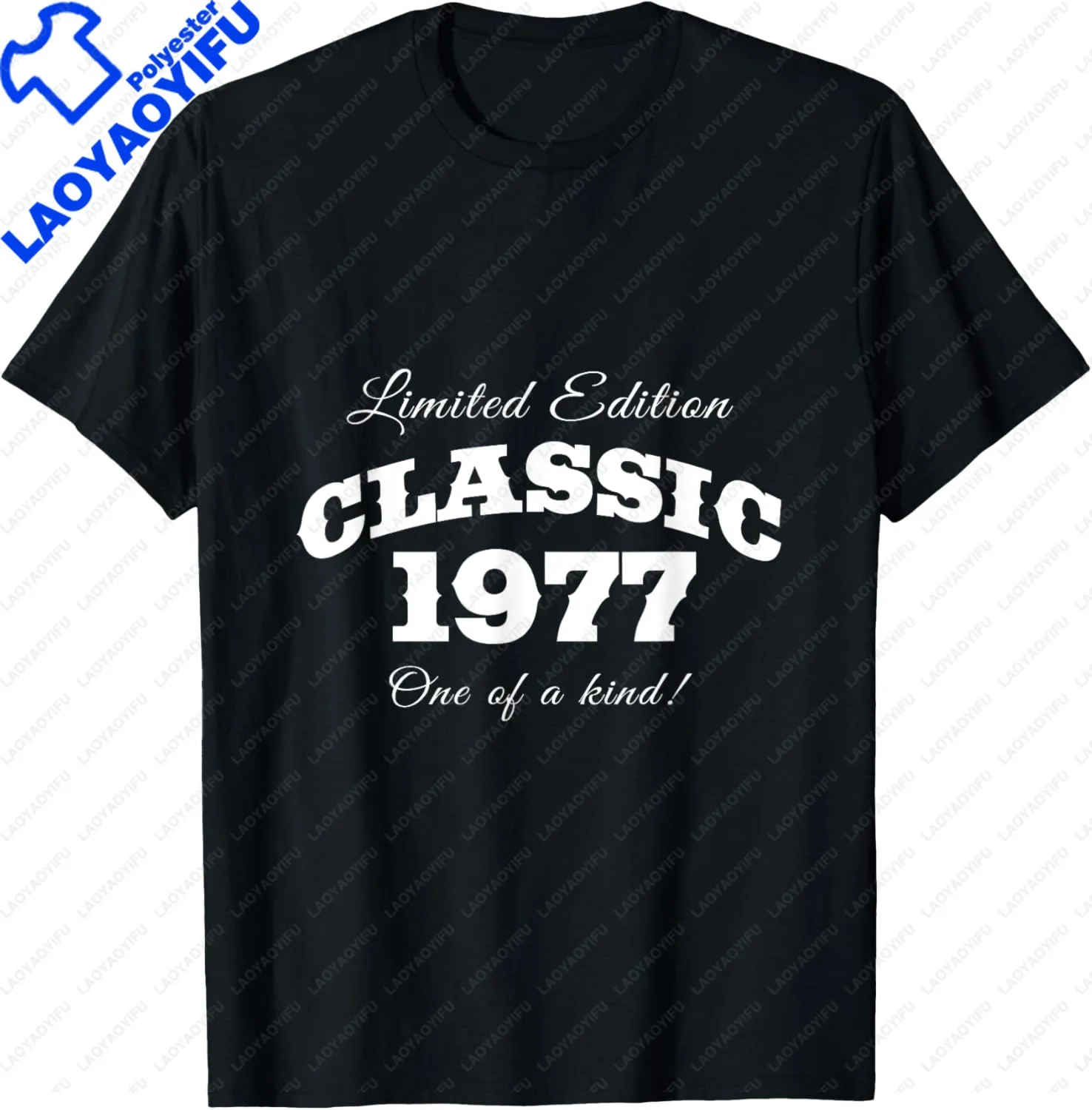 Jahrgang 1977. Alle Originalteile. T-Shirt Unisex Sommer Streetwear Tops Casual T Shirt für Mann Camisas – Detail 17